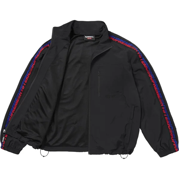 Supreme HYSTERIC GLAMOUR Track Jacket - Black (front)