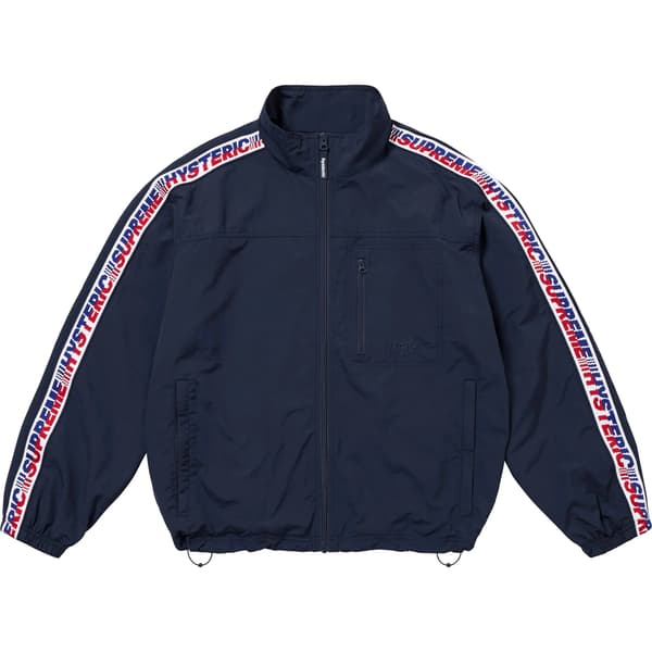 Supreme HYSTERIC GLAMOUR Track Jacket - Navy (front)