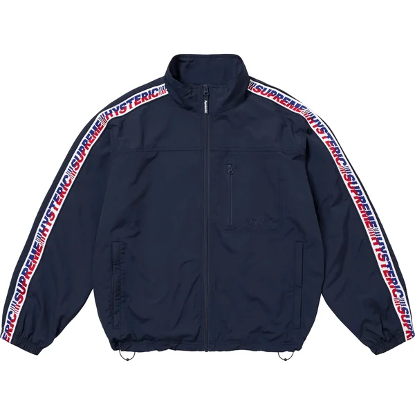 Supreme HYSTERIC GLAMOUR Track Jacket - Navy (front)