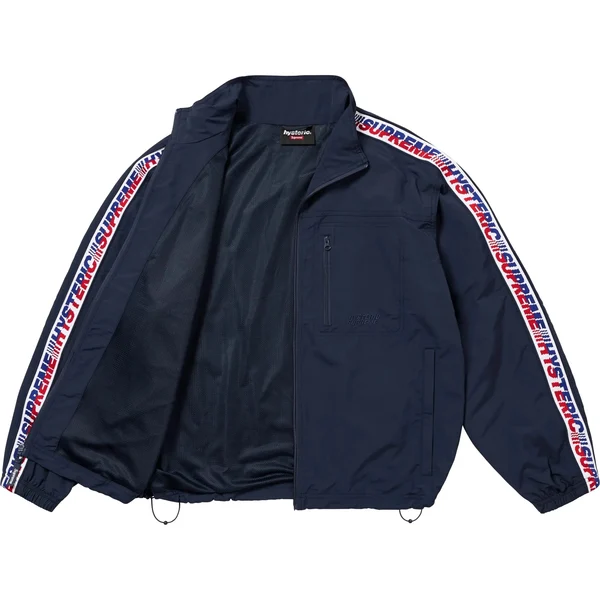 Supreme HYSTERIC GLAMOUR Track Jacket - Navy (front)