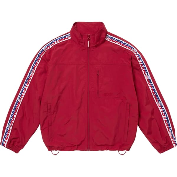 Supreme HYSTERIC GLAMOUR Track Jacket - Red (front)