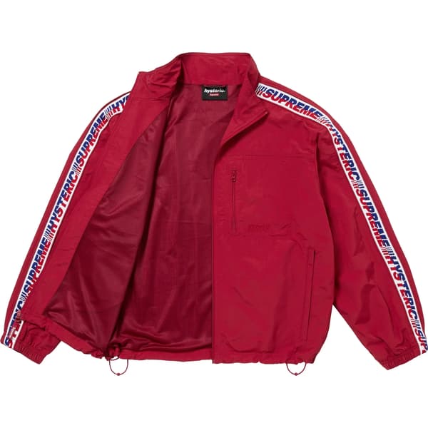 Supreme HYSTERIC GLAMOUR Track Jacket - Red (front)