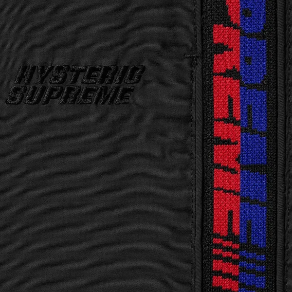 Supreme HYSTERIC GLAMOUR Track Pant - Black (front)