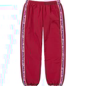 Supreme HYSTERIC GLAMOUR Track Pant Red