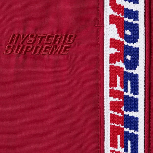 Supreme HYSTERIC GLAMOUR Track Pant - Red (front)