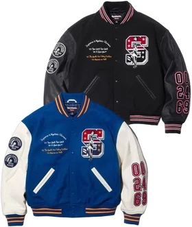 Supreme HYSTERIC GLAMOUR Varsity Jacket