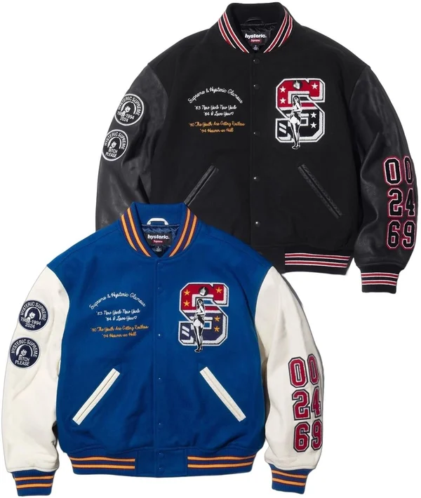 Supreme HYSTERIC GLAMOUR Varsity Jacket - Product Image