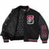 Supreme HYSTERIC GLAMOUR Varsity Jacket - Black (front)