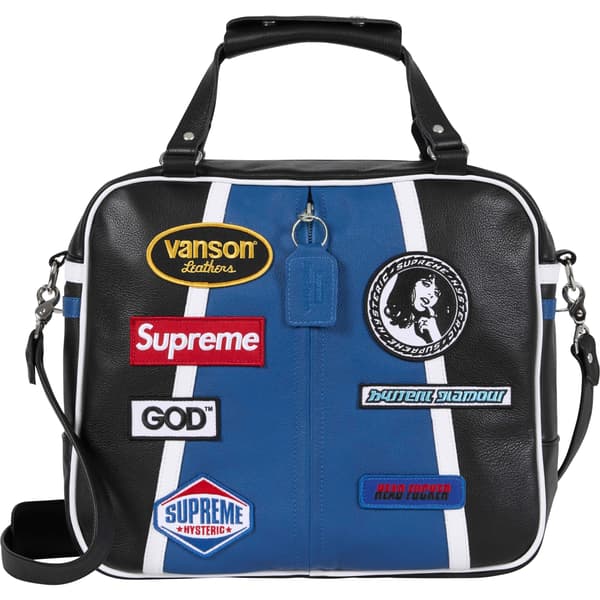Supreme HYSTERIC GLAMOUR Vanson Leathers Bag - Black (front)