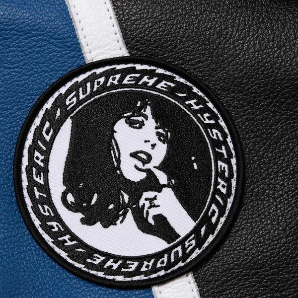 Supreme HYSTERIC GLAMOUR Vanson Leathers Jacket - Black (front)