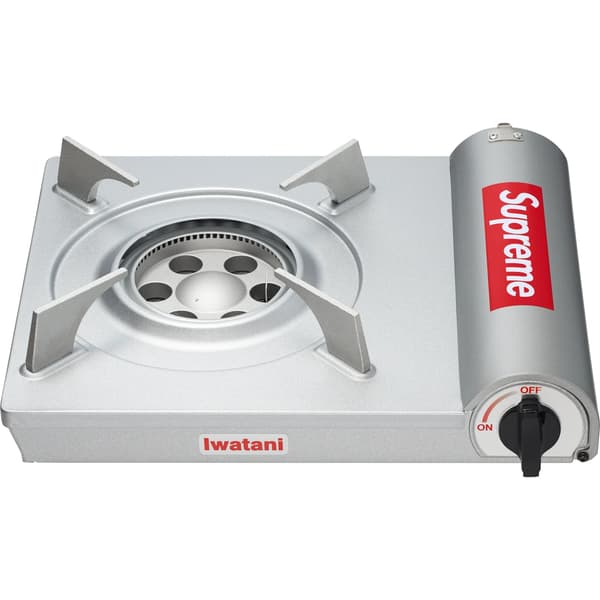 Supreme Iwatani Portable Butane Stove - Silver (front)