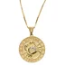 Supreme Jacob&amp;Co 14K Gold Zodiac Pendant - Cancer (front)