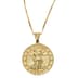 Supreme Jacob&amp;Co 14K Gold Zodiac Pendant - Gemini (front)