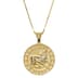 Supreme Jacob&amp;Co 14K Gold Zodiac Pendant - Leo (front)