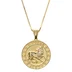 Supreme Jacob&amp;Co 14K Gold Zodiac Pendant - Leo (front)