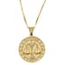 Supreme Jacob&amp;Co 14K Gold Zodiac Pendant - Libra (front)
