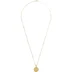 Supreme Jacob&amp;Co 14K Gold Zodiac Pendant - Libra (front)