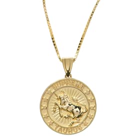 Supreme Jacob&amp;Co 14K Gold Zodiac Pendant Taurus