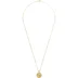 Supreme Jacob&amp;Co 14K Gold Zodiac Pendant - Taurus (front)