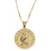 Supreme Jacob&amp;Co 14K Gold Zodiac Pendant - Virgo (front)