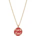 Supreme Jacob&amp;Co Fuck Em Pendant - 14k Gold (front)