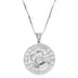 Supreme Jacob&amp;Co Sterling Silver Zodiac Pendant - Cancer (front)