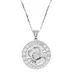 Supreme Jacob&amp;Co Sterling Silver Zodiac Pendant - Cancer (front)