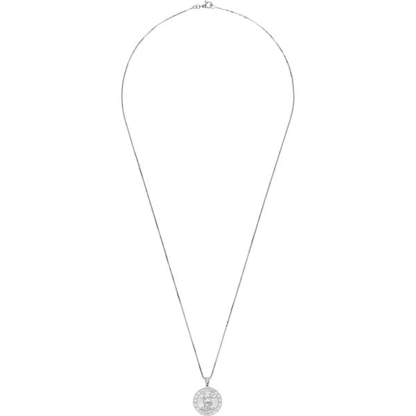 Supreme Jacob&amp;Co Sterling Silver Zodiac Pendant - Gemini (front)