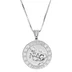 Supreme Jacob&amp;Co Sterling Silver Zodiac Pendant - Taurus (front)