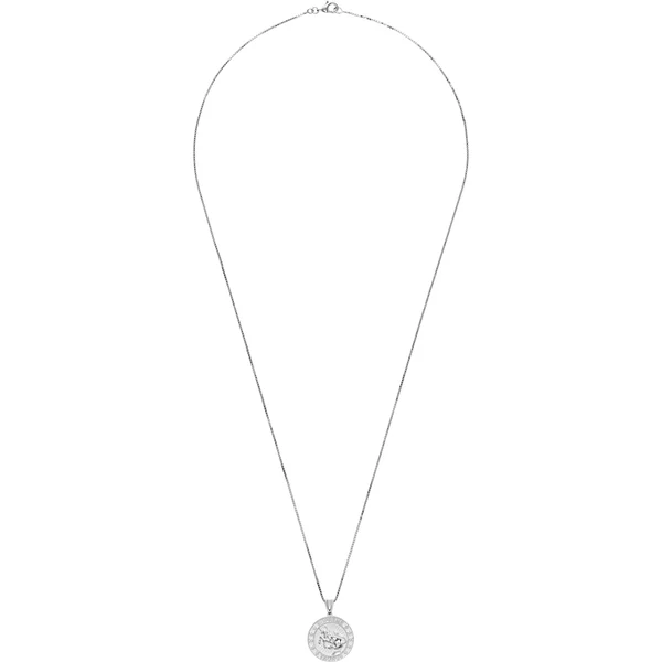 Supreme Jacob&amp;Co Sterling Silver Zodiac Pendant - Taurus (front)