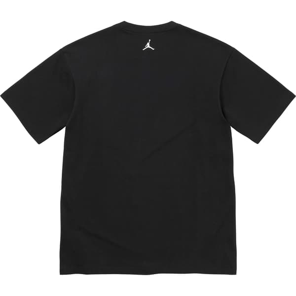 Supreme Jordan Biggie S/S Top - Black (front)