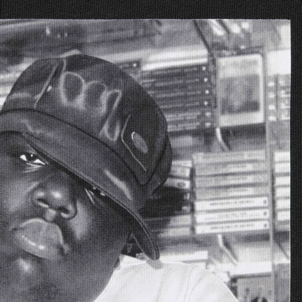 Supreme Jordan Biggie S/S Top - Black (front)