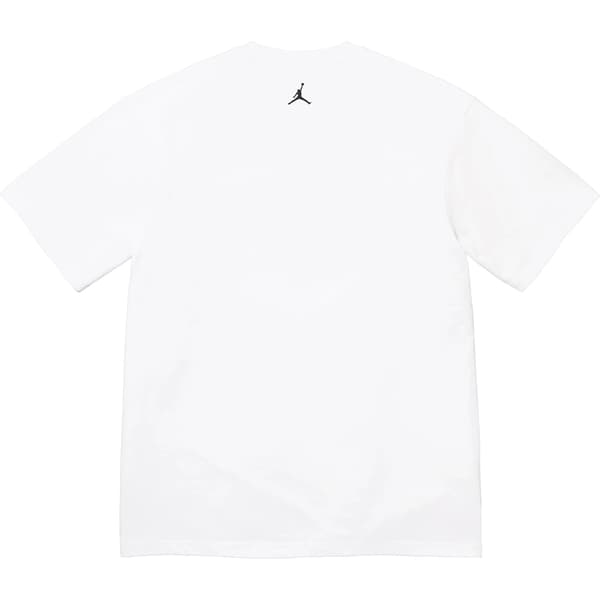 Supreme Jordan Biggie S/S Top - White (front)