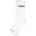 Supreme Jordan Crew Socks (2 Pack) - White (front)