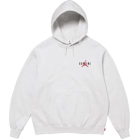 Supreme Jordan Hooded Sweatshirt Ash Grey