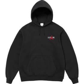 Supreme Jordan Hooded Sweatshirt Black