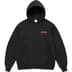 Supreme Jordan Hooded Sweatshirt - Black (front)