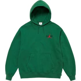 Supreme Jordan Hooded Sweatshirt Green