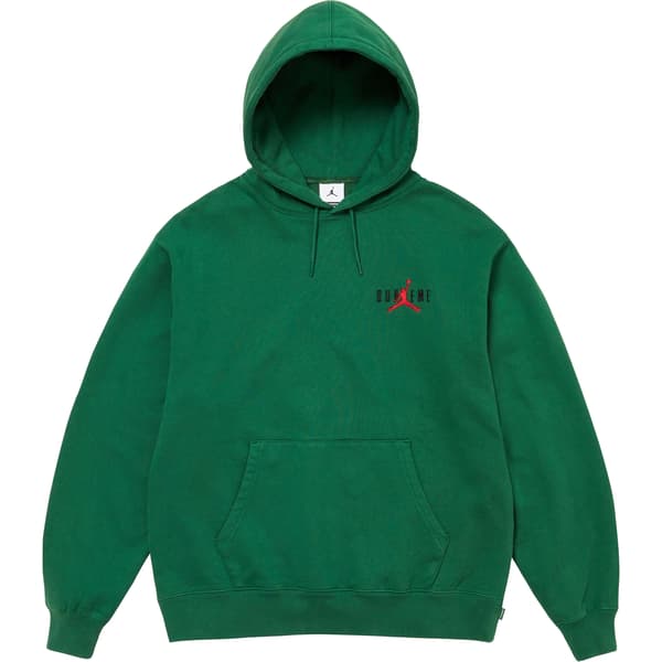 Supreme Jordan Hooded Sweatshirt - Green (front)