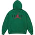 Supreme Jordan Hooded Sweatshirt - Green (front)