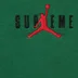 Supreme Jordan Hooded Sweatshirt - Green (front)