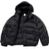 Supreme Jordan Puffer Jacket - Black (front)