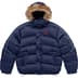 Supreme Jordan Puffer Jacket - Navy (front)