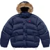 Supreme Jordan Puffer Jacket - Navy (front)
