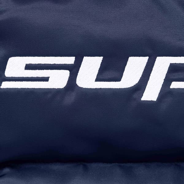 Supreme Jordan Puffer Jacket - Navy (front)