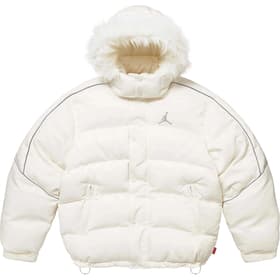 Supreme Jordan Puffer Jacket White