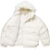 Supreme Jordan Puffer Jacket - White (front)