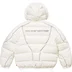 Supreme Jordan Puffer Jacket - White (front)