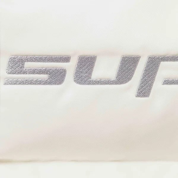 Supreme Jordan Puffer Jacket - White (front)