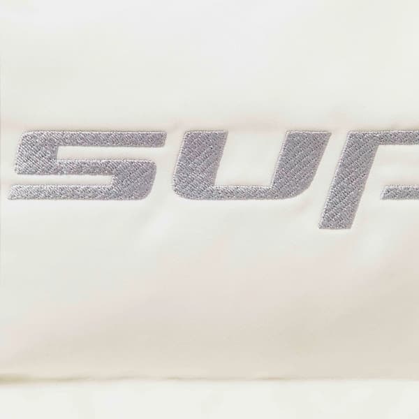 Supreme Jordan Puffer Jacket - White (front)